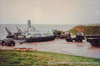 BH7 being moved to The Hovercraft Museum